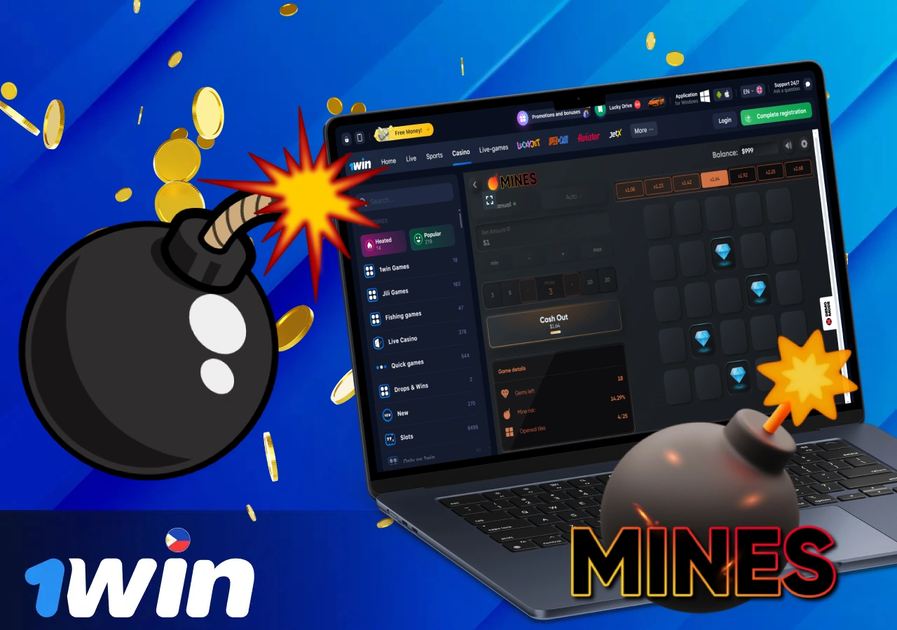 A dynamic game on 1Win offering up to x4000 multipliers